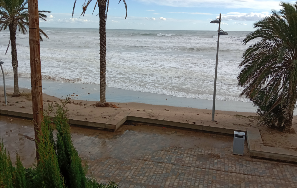 erosió platja de calafell 2024